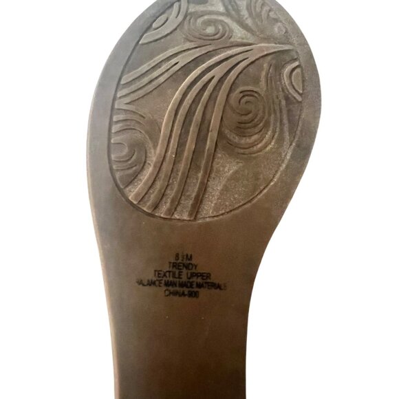 Crochet Wedge Sandals With Ankle Strap By Impo - Picture 7 of 7